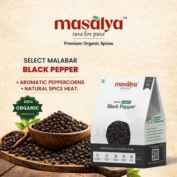 Malabar's Organic Black Pepper