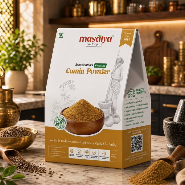 Banaskantha’s Organic Cumin (Jira) Powder