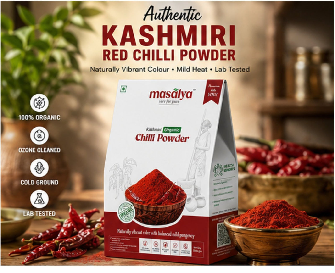 Kashmiri Organic Chili Powder