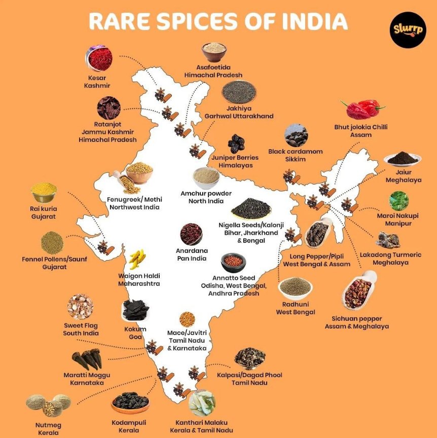 India's Rare Spice Origins